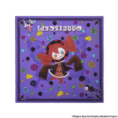 Puella Magi Madoka Magica x ANNA SUI - Printed Handkerchief Bebe Pattern Ver. [Pre-Order Apr 2027]