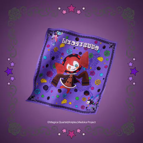 Puella Magi Madoka Magica x ANNA SUI - Printed Handkerchief Bebe Pattern Ver. [Pre-Order Apr 2027]