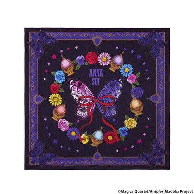 Puella Magi Madoka Magica x ANNA SUI - Printed Handkerchief Magical Girl Pattern Ver. [Pre-Order Apr 2027]