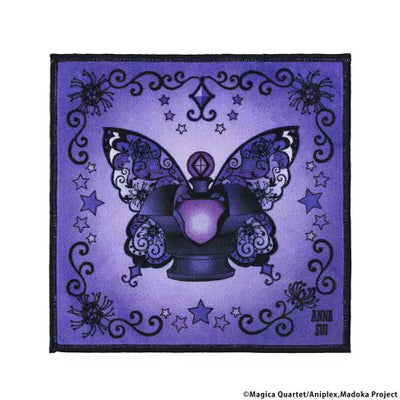 Puella Magi Madoka Magica x ANNA SUI - Smartphone Cleaning Handkerchief Homura Pattern Ver. [Pre-Order Apr 2027]