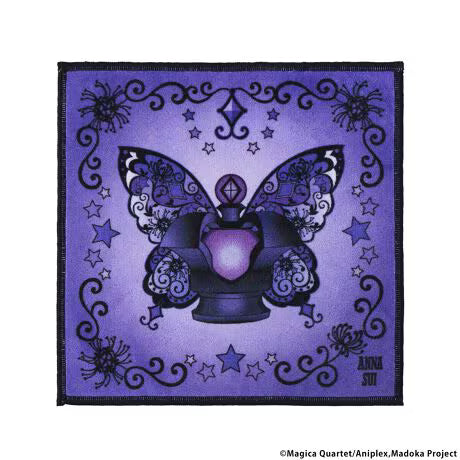 Puella Magi Madoka Magica x ANNA SUI - Smartphone Cleaning Handkerchief Homura Pattern Ver. [Pre-Order Apr 2027]