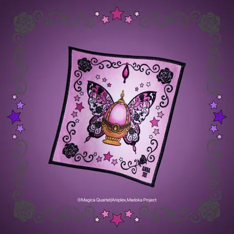 Puella Magi Madoka Magica x ANNA SUI - Smartphone Cleaning Handkerchief Madoka Pattern Ver. [Pre-Order Apr 2027]