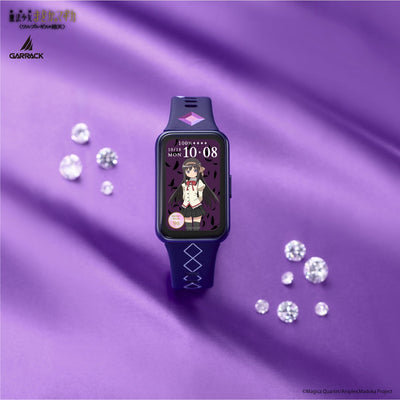 Puella Magi Madoka Magica x Garrack Collaboration Smartwatch - Akemi Homura Model HUC MM BD11 AH [Pre-Order Dec 2026]