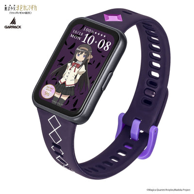 Puella Magi Madoka Magica x Garrack Collaboration Smartwatch - Akemi Homura Model HUC MM BD11 AH [Pre-Order Dec 2026]