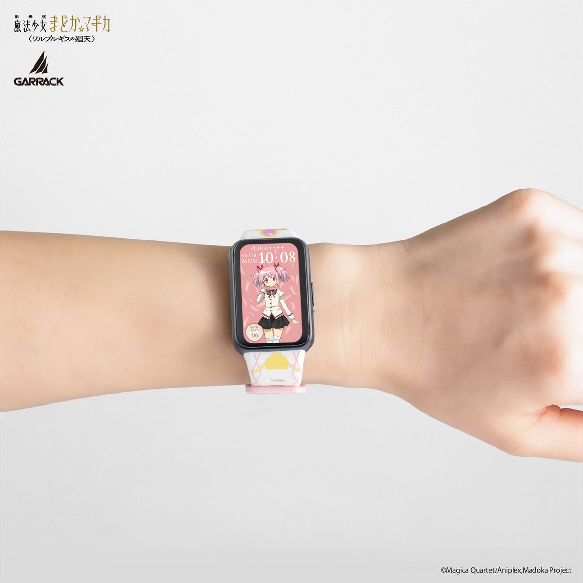 Puella Magi Madoka Magica x Garrack Collaboration Smartwatch - Kaname Madoka Model HUC MM BD11 KM [Pre-Order Dec 2026]