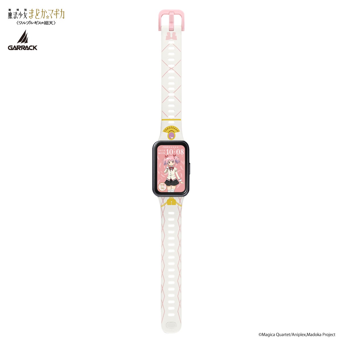 Puella Magi Madoka Magica x Garrack Collaboration Smartwatch - Kaname Madoka Model HUC MM BD11 KM [Pre-Order Dec 2026]