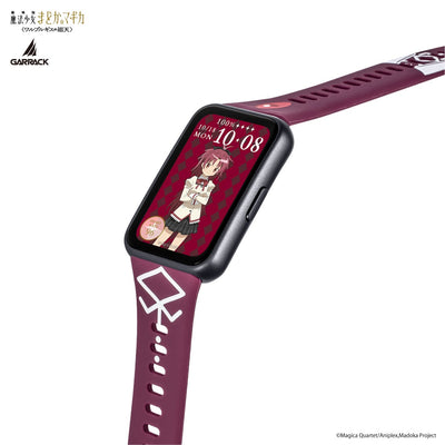 Puella Magi Madoka Magica x Garrack Collaboration Smartwatch - Kyoko Sakura Model HUC MM BD11 SK [Pre-Order Dec 2026]