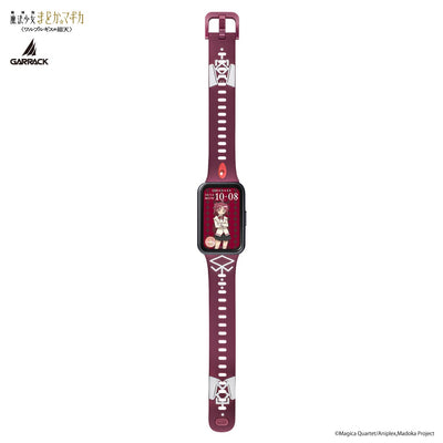 Puella Magi Madoka Magica x Garrack Collaboration Smartwatch - Kyoko Sakura Model HUC MM BD11 SK [Pre-Order Dec 2026]