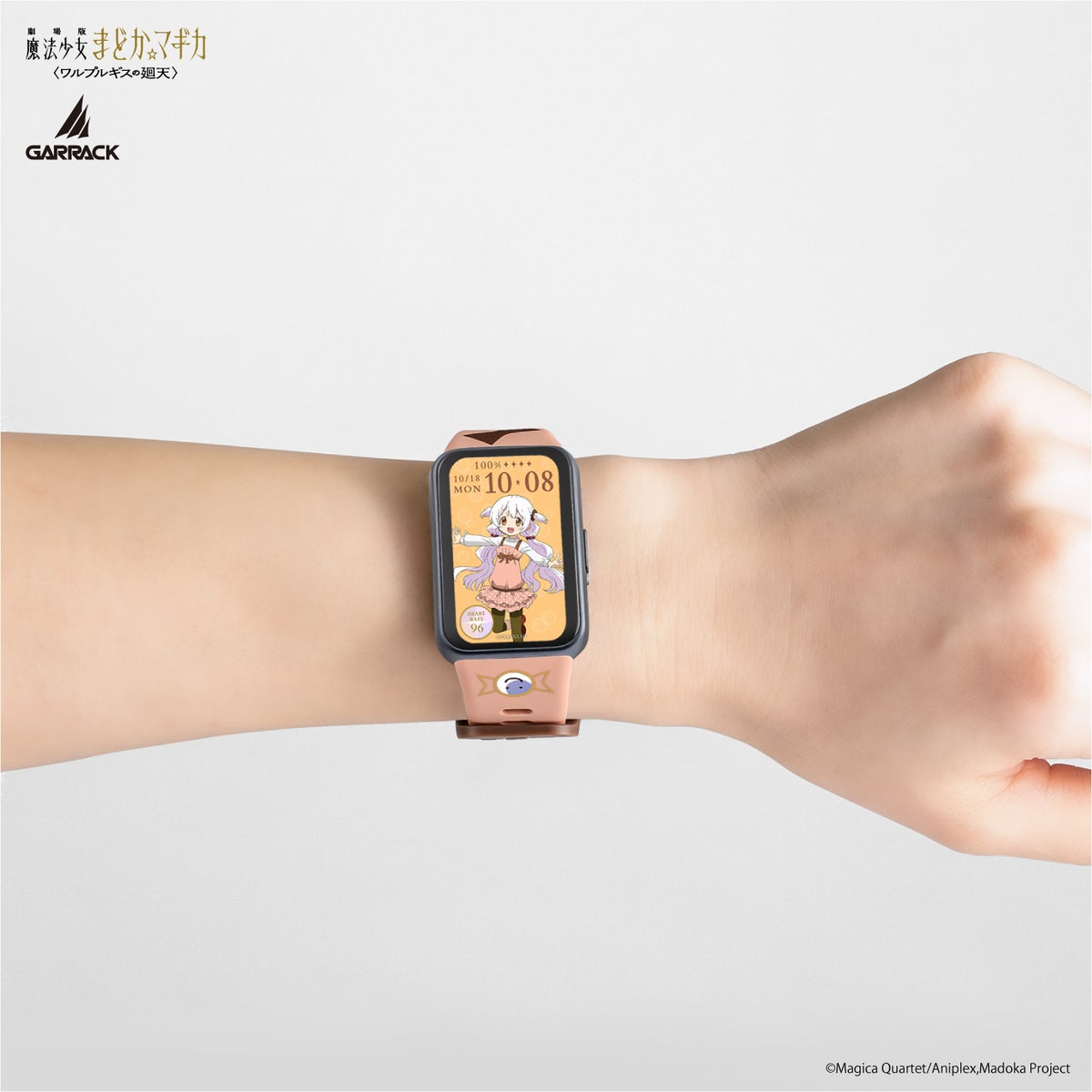 Puella Magi Madoka Magica x Garrack Collaboration Smartwatch - Momoe Nagisa Model HUC MM BD11 MN [Pre-Order Dec 2026]