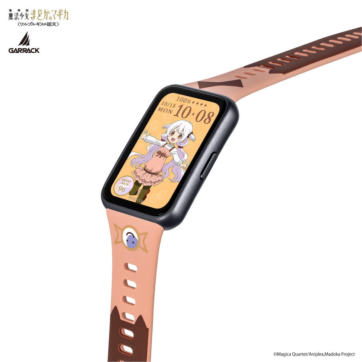 Puella Magi Madoka Magica x Garrack Collaboration Smartwatch - Momoe Nagisa Model HUC MM BD11 MN [Pre-Order Dec 2026]