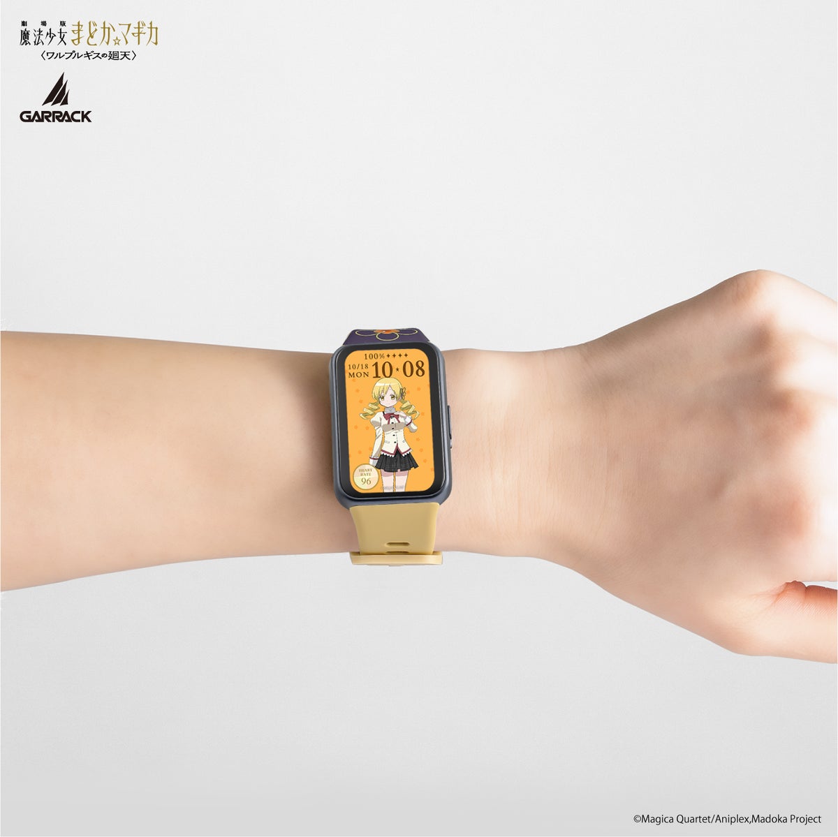 Puella Magi Madoka Magica x Garrack Collaboration Smartwatch - Tomoe Mami Model HUC MM BD11 SK [Pre-Order Dec 2026]