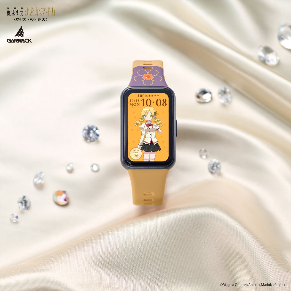 Puella Magi Madoka Magica x Garrack Collaboration Smartwatch - Tomoe Mami Model HUC MM BD11 SK [Pre-Order Dec 2026]