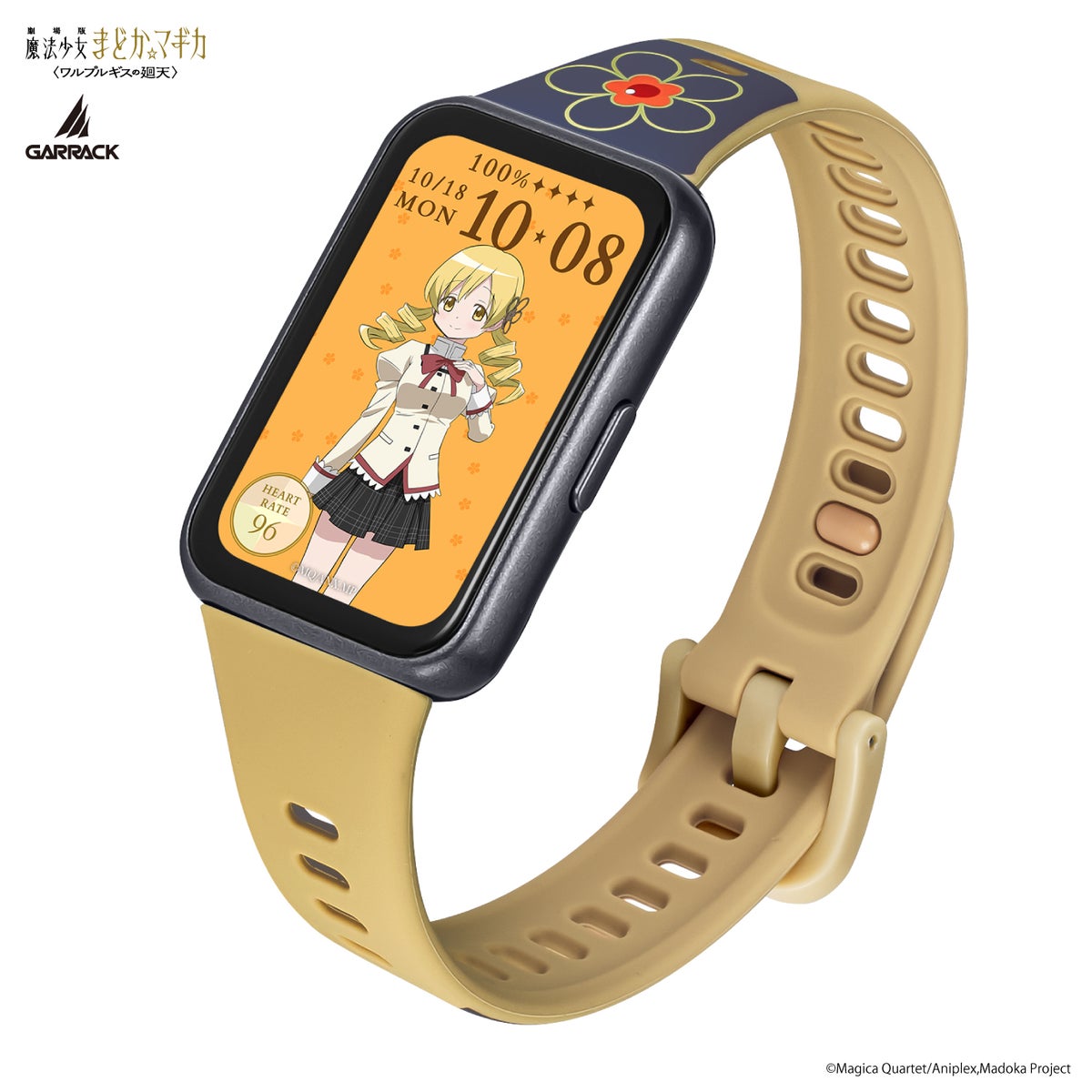 Puella Magi Madoka Magica x Garrack Collaboration Smartwatch - Tomoe Mami Model HUC MM BD11 SK [Pre-Order Dec 2026]