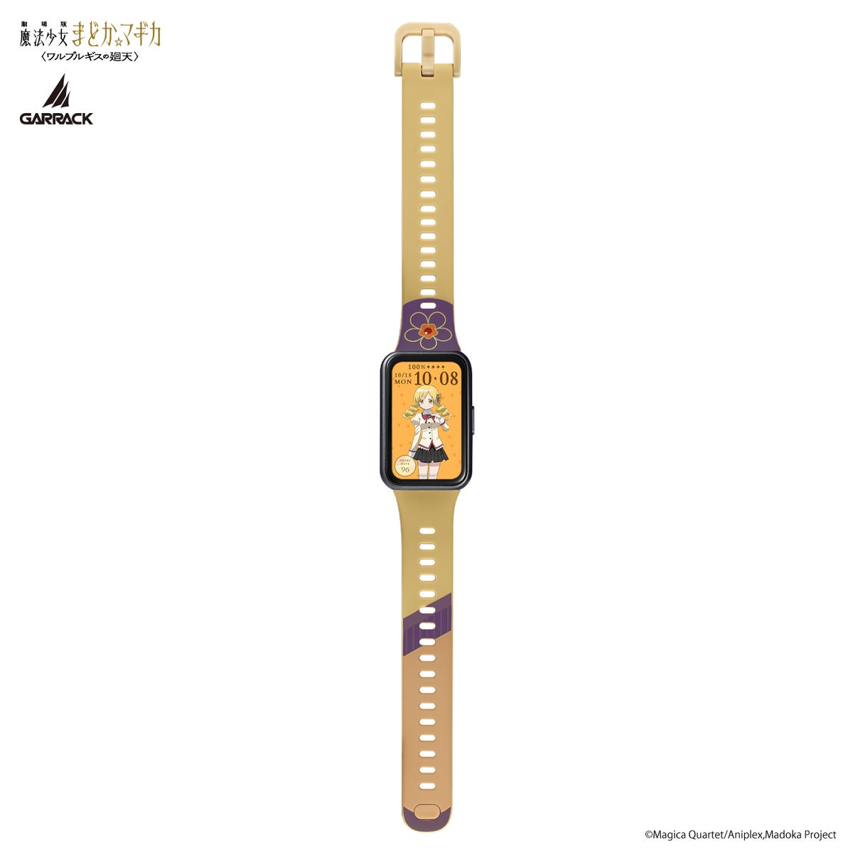 Puella Magi Madoka Magica x Garrack Collaboration Smartwatch - Tomoe Mami Model HUC MM BD11 SK [Pre-Order Dec 2026]