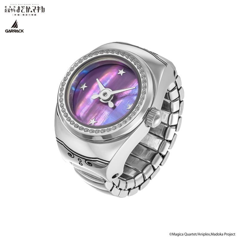 Puella Magi Madoka Magica x Garrack Ring Watch - Akemi Homura Model RW MM AH [Pre-Order Late Dec 2026]
