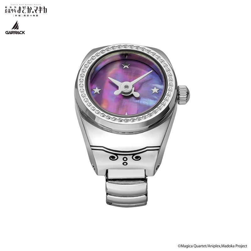 Puella Magi Madoka Magica x Garrack Ring Watch - Akemi Homura Model RW MM AH [Pre-Order Late Dec 2026]