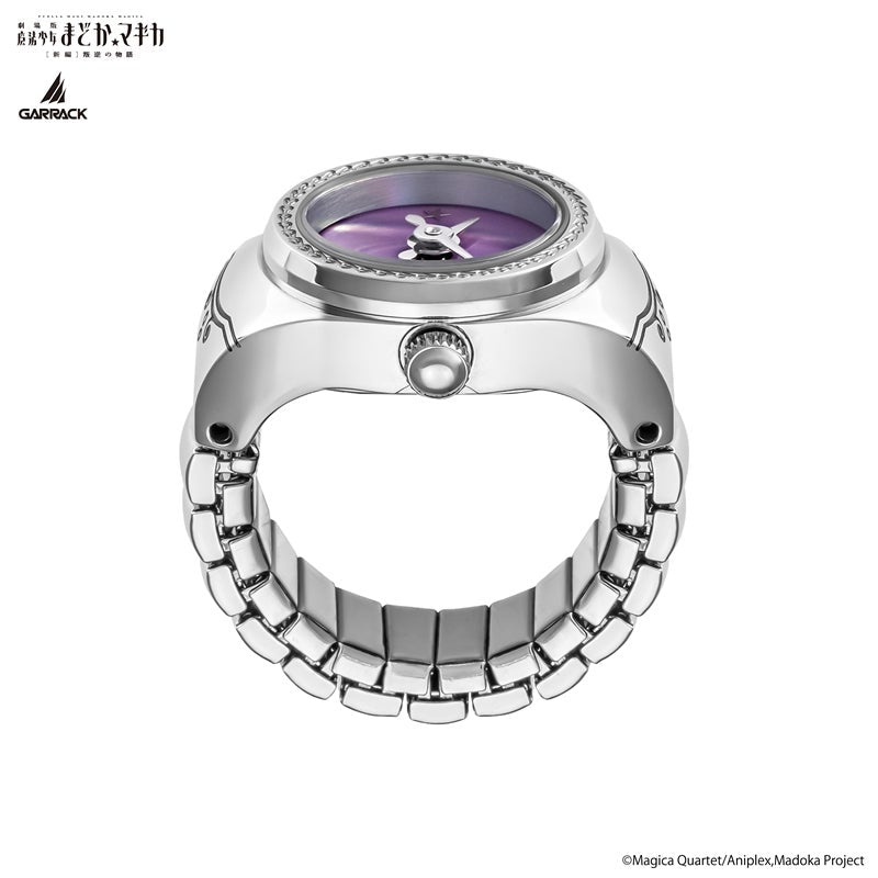 Puella Magi Madoka Magica x Garrack Ring Watch - Akemi Homura Model RW MM AH [Pre-Order Late Dec 2026]