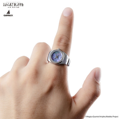 Puella Magi Madoka Magica x Garrack Ring Watch - Akemi Homura Model RW MM AH [Pre-Order Late Dec 2026]