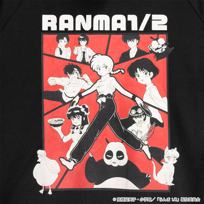 Ranma 1/2 x Listen Flavor - China Jersey Hoodie Black