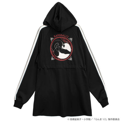 Ranma 1/2 x Listen Flavor - Chinese Jersey Dress Black