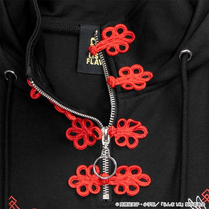 Ranma 1/2 x Listen Flavor - Chinese Jersey Dress Black