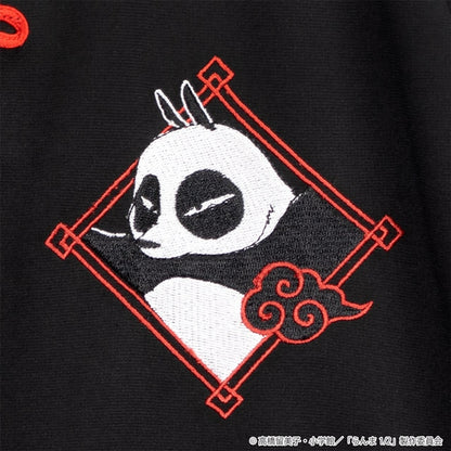 Ranma 1/2 x Listen Flavor - Chinese Jersey Dress Black