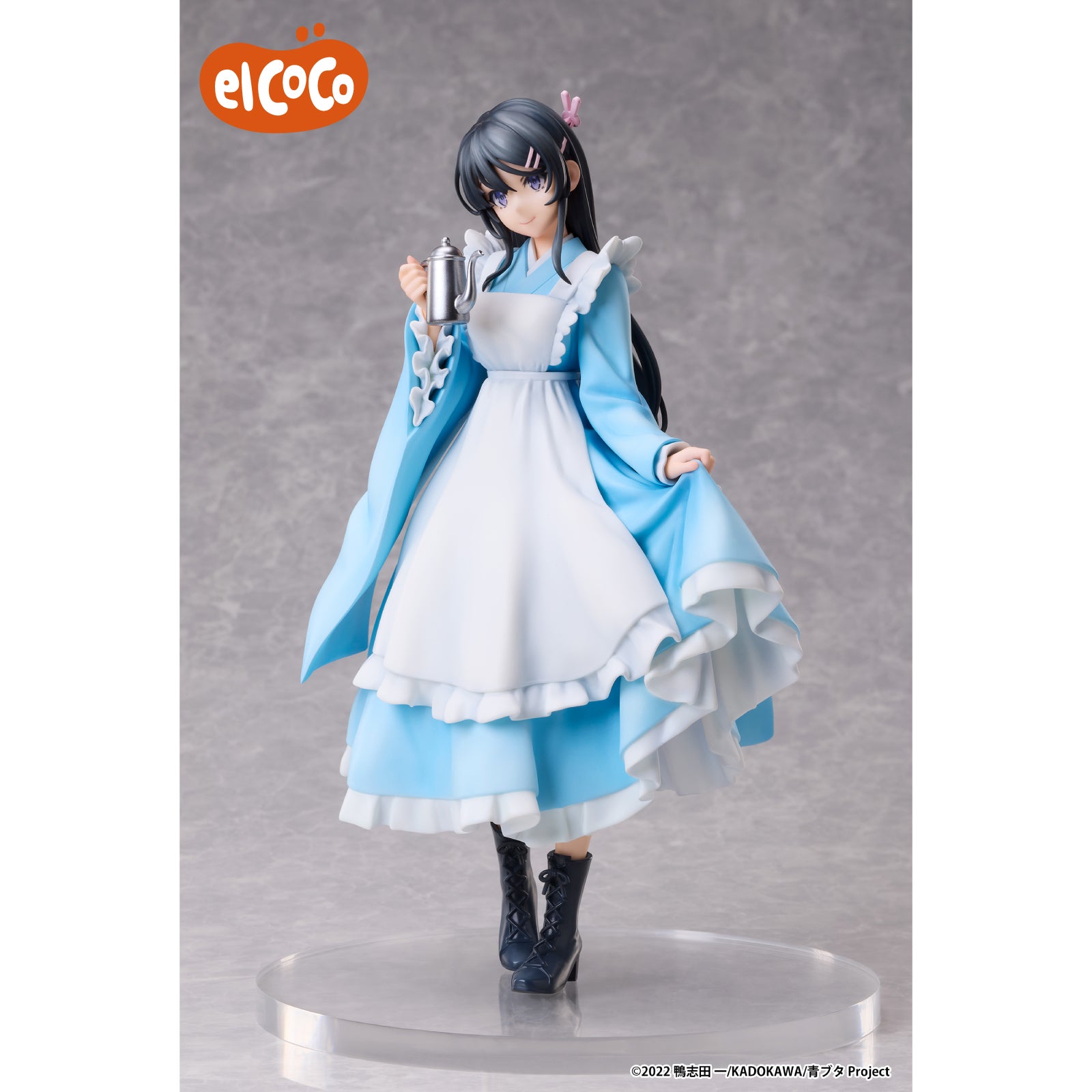 Rascal Does Not Dream of Bunny Girl Senpai Figure - Mai Sakurajima 1/7 Scale Figure Japanese-Style Maid Version