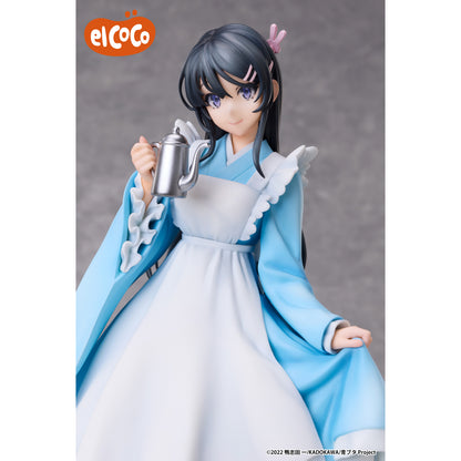 Rascal Does Not Dream of Bunny Girl Senpai Figure - Mai Sakurajima 1/7 Scale Figure Japanese-Style Maid Version