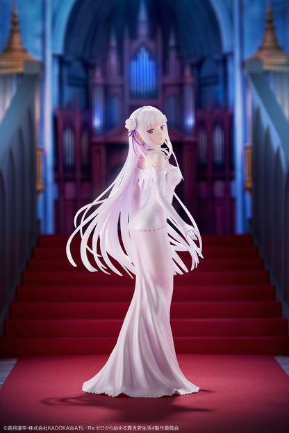 Re:Zero Starting Life in Another World 1/7 Scale Figure - Emilia Wedding Dress Ver. [Pre-Order Jul 2027]