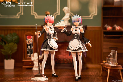 Re:Zero Starting Life in Another World Arctech Action Series - Ram & Rem Set