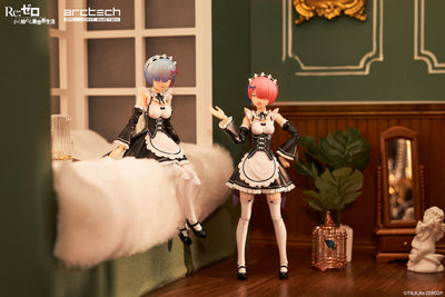 Re:Zero Starting Life in Another World Arctech Action Series - Ram & Rem Set