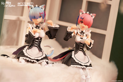 Re:Zero Starting Life in Another World Arctech Action Series - Ram & Rem Set