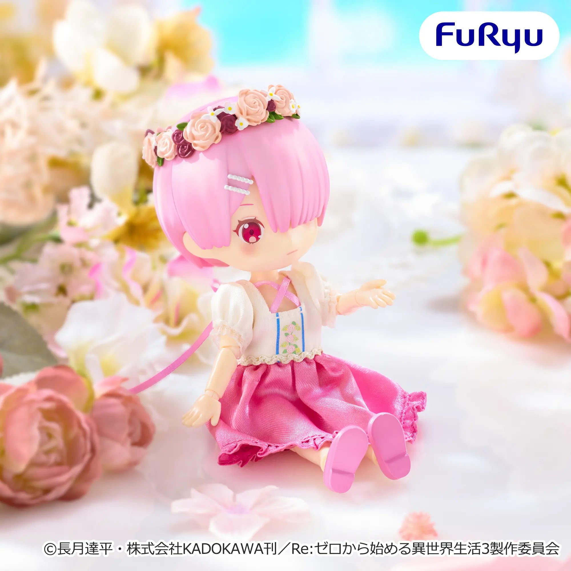 Re:Zero Starting Life in Another World MeloDoll Figure - Ram Bridesmaid Ver. [Pre-Order Sep 2026]