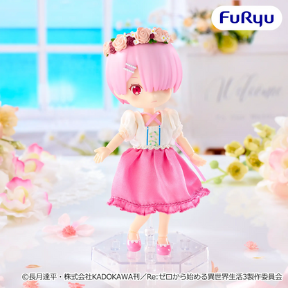 Re:Zero Starting Life in Another World MeloDoll Figure - Ram Bridesmaid Ver. [Pre-Order Sep 2026]