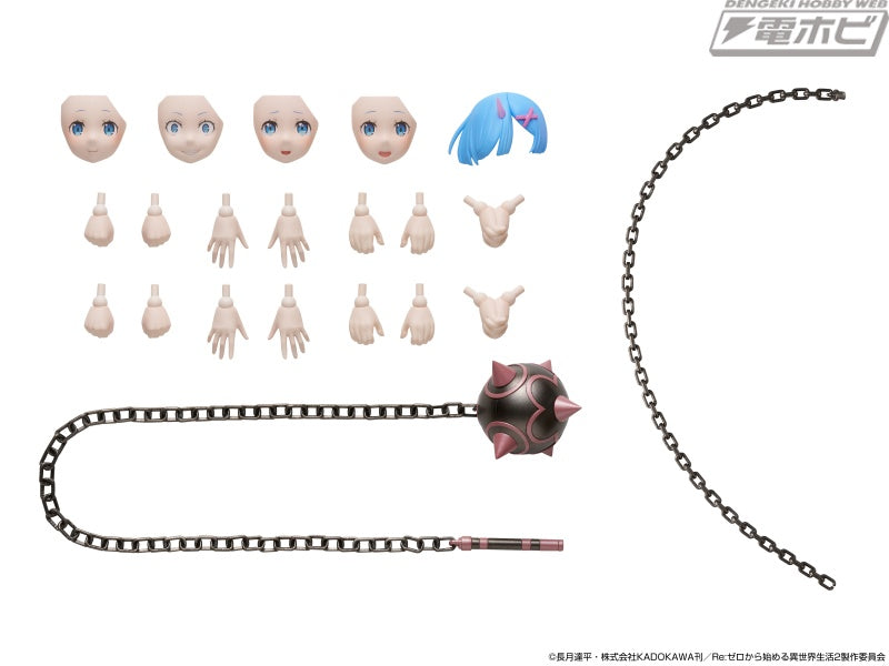 Re:Zero Starting Life in Another World Plastic Model Kit Figure - DX Ver. Rem (2 Types) + Bonus Item [Pre-Order Nov 2026]