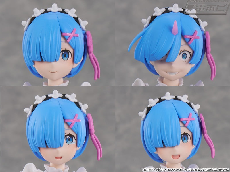 Re:Zero Starting Life in Another World Plastic Model Kit Figure - DX Ver. Rem (2 Types) + Bonus Item [Pre-Order Nov 2026]