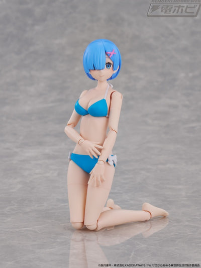 Re:Zero Starting Life in Another World Plastic Model Kit Figure - DX Ver. Rem (2 Types) + Bonus Item [Pre Painted Kit] [Pre-Order Nov 2026]