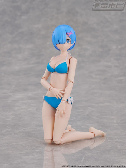 Re:Zero Starting Life in Another World Plastic Model Kit Figure - DX Ver. Rem (2 Types) + Bonus Item [Pre-Order Nov 2026]