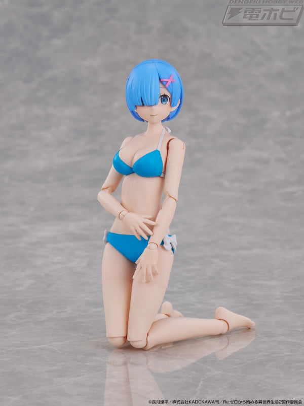 Re:Zero Starting Life in Another World Plastic Model Kit Figure - DX Ver. Rem (2 Types) + Bonus Item [Pre-Order Nov 2026]
