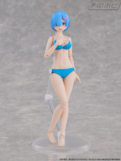 Re:Zero Starting Life in Another World Plastic Model Kit Figure - DX Ver. Rem (2 Types) + Bonus Item [Pre-Order Nov 2026]