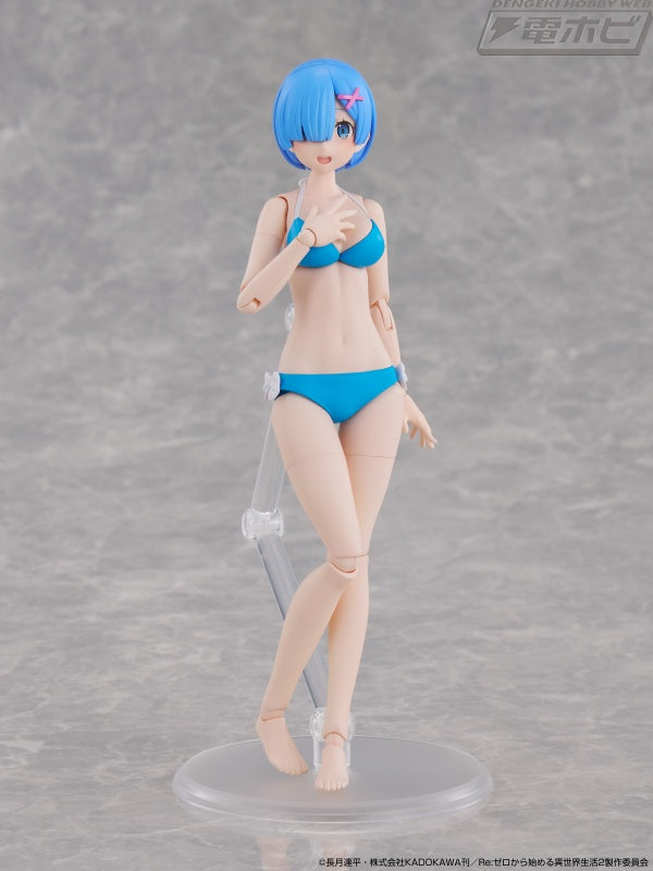 Re:Zero Starting Life in Another World Plastic Model Kit Figure - DX Ver. Rem (2 Types) + Bonus Item [Pre-Order Nov 2026]