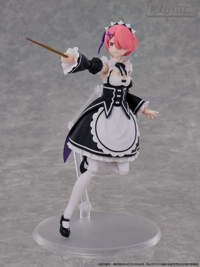 Re:Zero Starting Life in Another World Plastic Model Kit Figure - Ram (2 Types) + Bonus Item [Pre Painted Kit] [Pre-Order Nov 2026]