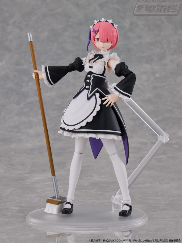 Re:Zero Starting Life in Another World Plastic Model Kit Figure - Ram (2 Types) + Bonus Item [Pre-Order Nov 2026]