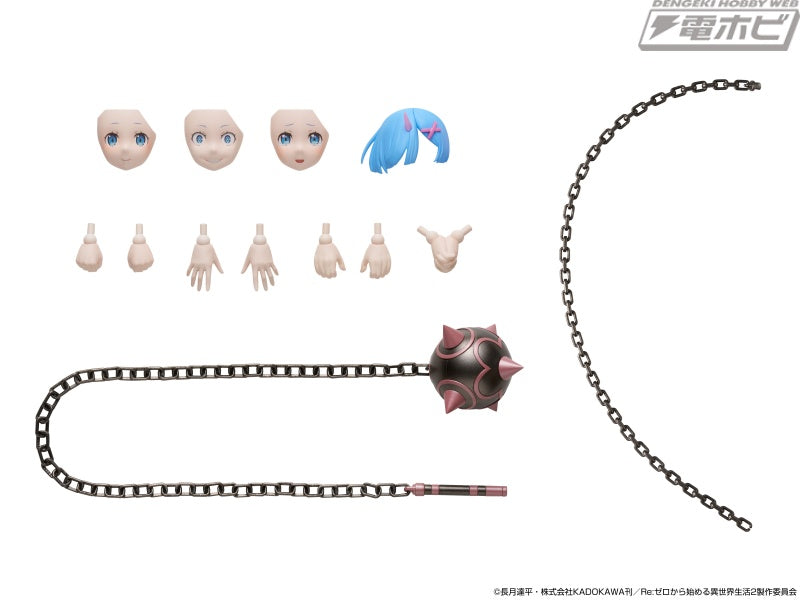 Re:Zero Starting Life in Another World Plastic Model Kit Figure - Rem (2 Types) + Bonus Item [Pre-Order Nov 2026]