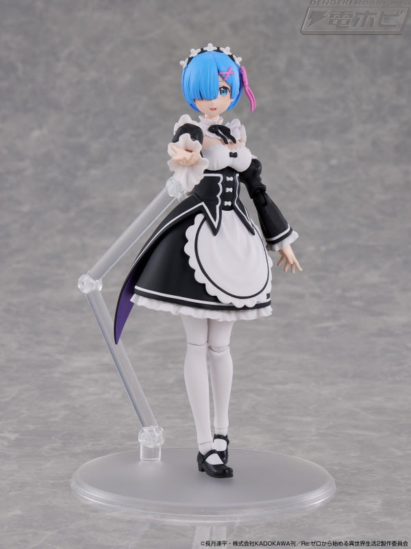 Re:Zero Starting Life in Another World Plastic Model Kit Figure - Rem (2 Types) + Bonus Item [Pre-Order Nov 2026]