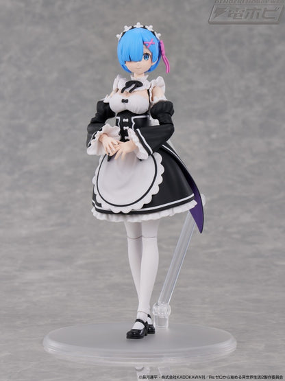 Re:Zero Starting Life in Another World Plastic Model Kit Figure - Rem (2 Types) + Bonus Item [Pre-Order Nov 2026]