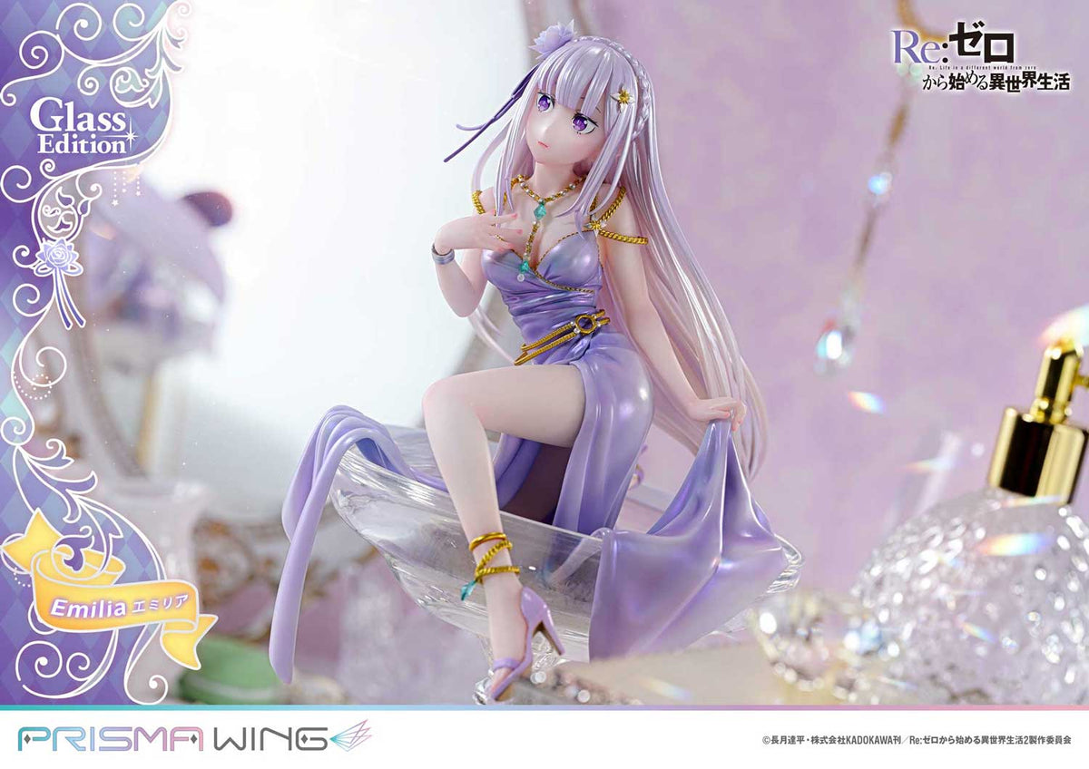 Re:Zero Starting Life in Another World Prisma Wing Figure - Glass Edition + Bonus Ver. [Pre-Order May 2028]
