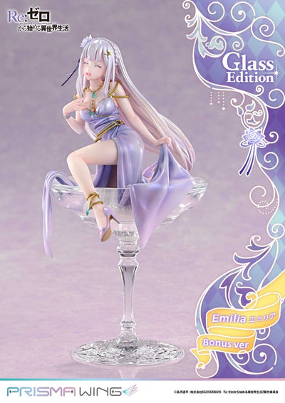 Re:Zero Starting Life in Another World Prisma Wing Figure - Glass Edition + Bonus Ver. [Pre-Order May 2028]