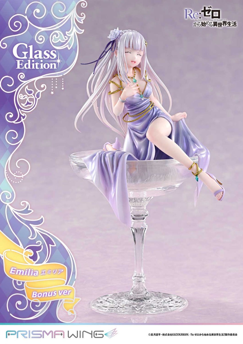 Re:Zero Starting Life in Another World Prisma Wing Figure - Glass Edition + Bonus Ver. [Pre-Order May 2028]