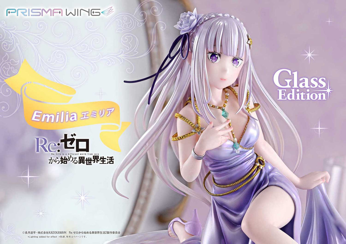 Re:Zero Starting Life in Another World Prisma Wing Figure - Glass Edition + Bonus Ver. [Pre-Order May 2028]